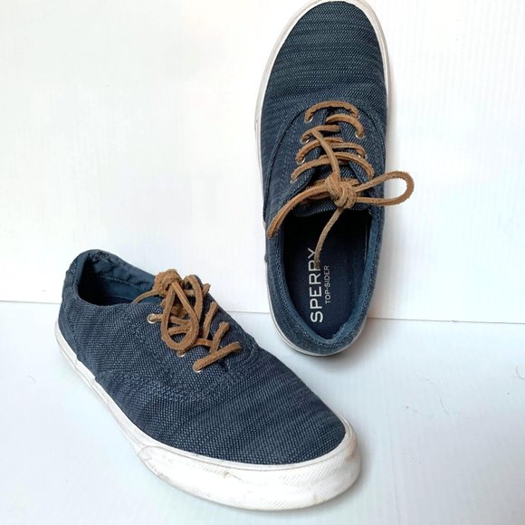 Sperry Other - Sperry Top-sider Striper II Baja Sneaker Boat Shoes - Blue Denim 7.5